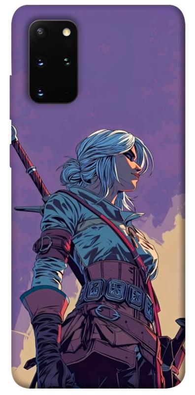 Чехол itsPrint The witcher ciri для Samsung Galaxy S20+, игры, купить оптом с доставкой