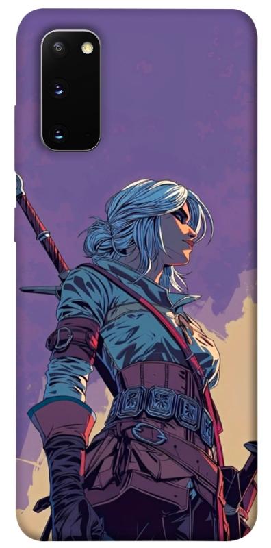 Чохол itsPrint The witcher ciri для Samsung Galaxy S20, ігри, купити оптом з доставкою