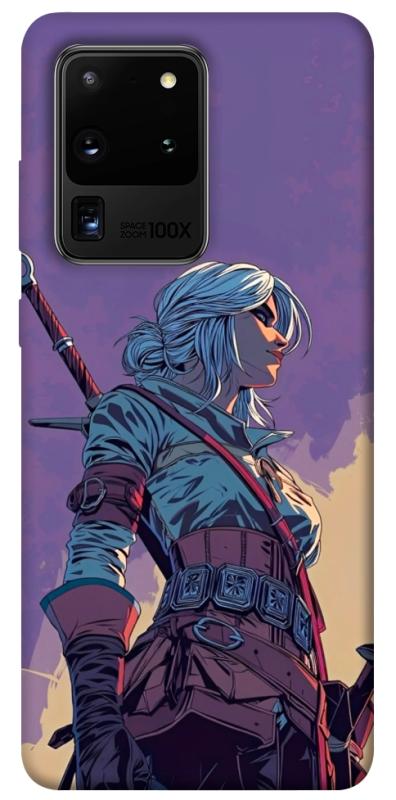 Чохол itsPrint The witcher ciri для Samsung Galaxy S20 Ultra, ігри, купити оптом з доставкою