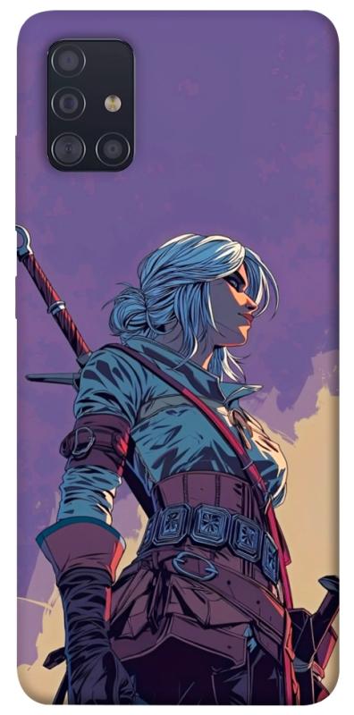 Чохол itsPrint The witcher ciri для Samsung Galaxy A51, ігри, купити оптом з доставкою
