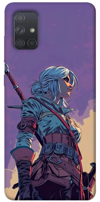 Чохол itsPrint The witcher ciri для Samsung Galaxy A71, ігри, купити оптом з доставкою