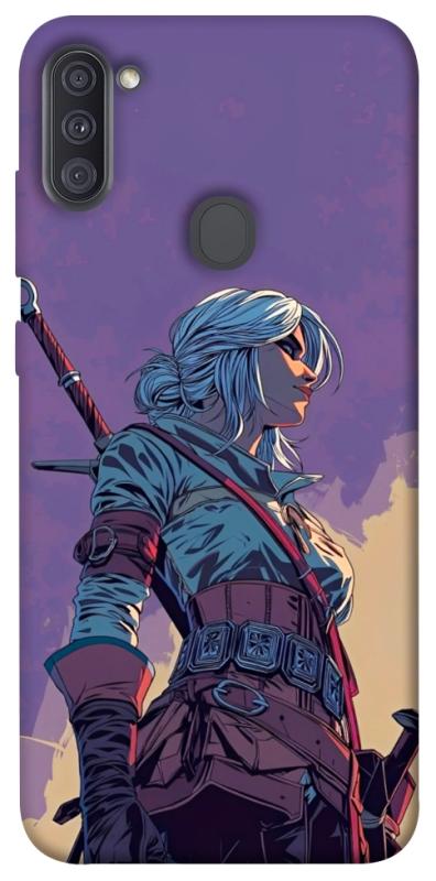 Чохол itsPrint The witcher ciri для Samsung Galaxy A11, ігри, купити оптом з доставкою
