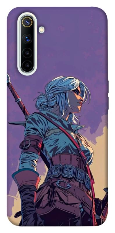Чехол itsPrint The witcher ciri для Realme 6, игры, купить оптом с доставкой
