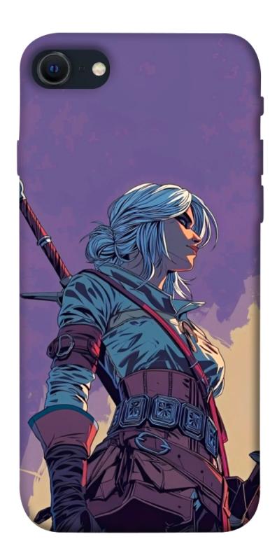 Чохол itsPrint The witcher ciri для Apple iPhone SE (2020), ігри, купити оптом з доставкою