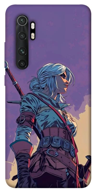 Чохол itsPrint The witcher ciri для Xiaomi Mi Note 10 Lite, ігри, купити оптом з доставкою