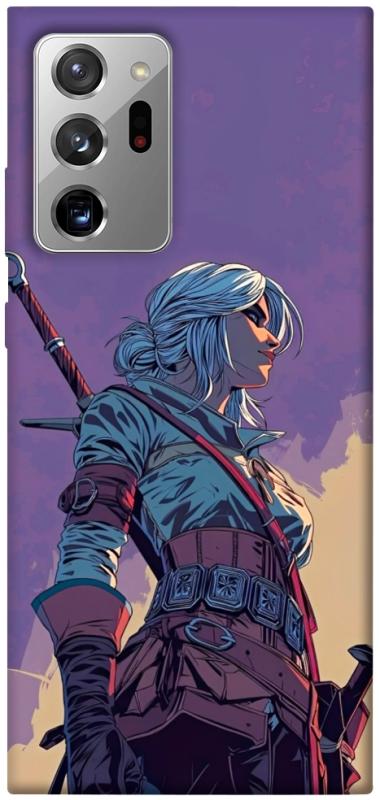 Чохол itsPrint The witcher ciri для Samsung Galaxy Note 20 Ultra, ігри, купити оптом з доставкою
