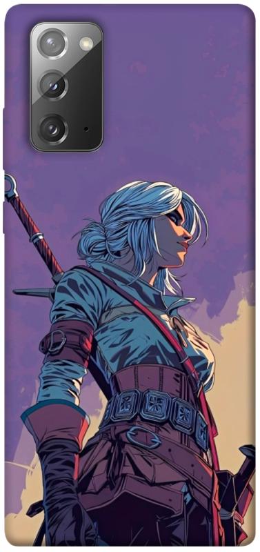 Чехол itsPrint The witcher ciri для Samsung Galaxy Note 20, игры, купить оптом с доставкой