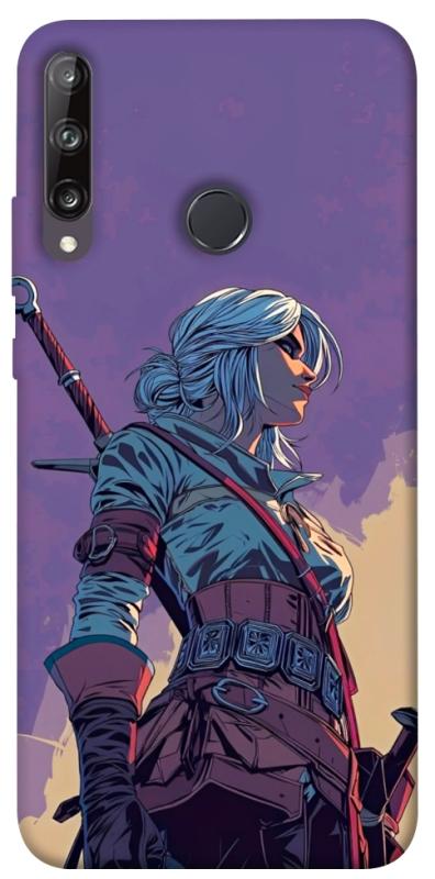 Чехол itsPrint The witcher ciri для Huawei P40 Lite E / Y7p (2020), игры, купить оптом с доставкой