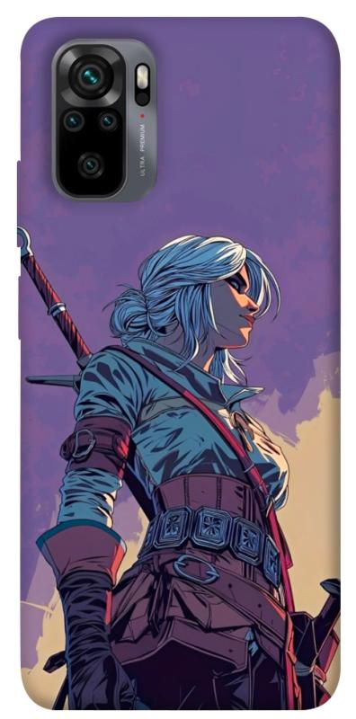 Чохол itsPrint The witcher ciri для Xiaomi Redmi Note 10 / Note 10s, ігри, купити оптом з доставкою