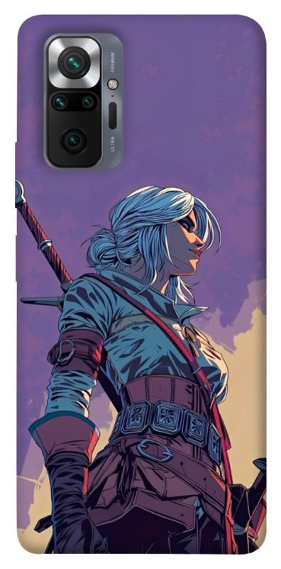 Чохол itsPrint The witcher ciri для Xiaomi Redmi Note 10 Pro, ігри, купити оптом з доставкою