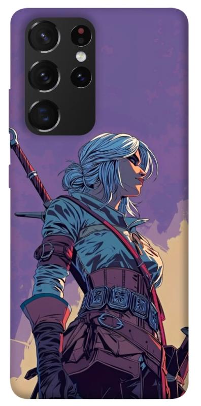 Чохол itsPrint The witcher ciri для Samsung Galaxy S21 Ultra, ігри, купити оптом з доставкою