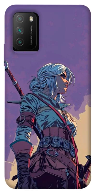 Чохол itsPrint The witcher ciri для Xiaomi Poco M3, ігри, купити оптом з доставкою