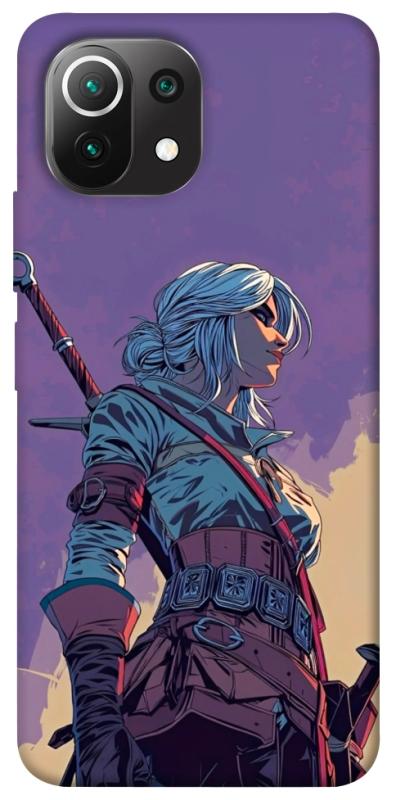Чохол itsPrint The witcher ciri для Xiaomi Mi 11 Lite, ігри, купити оптом з доставкою