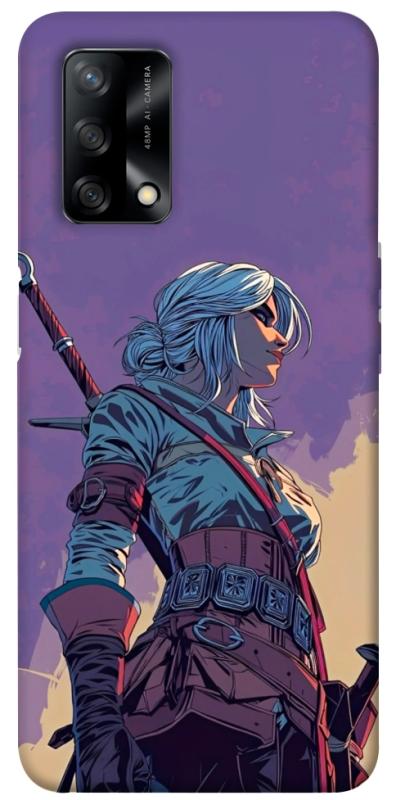 Чехол itsPrint The witcher ciri для Oppo A74 4G, игры, купить оптом с доставкой