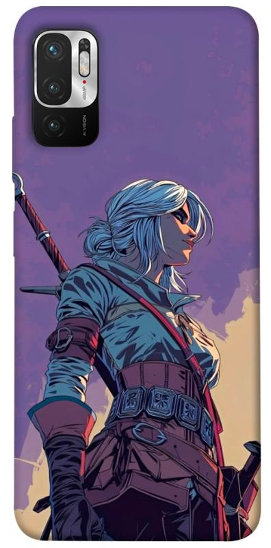 Чохол itsPrint The witcher ciri для Xiaomi Redmi Note 10 5G, ігри, купити оптом з доставкою