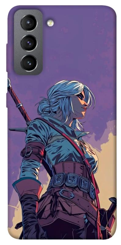 Чохол itsPrint The witcher ciri для Samsung Galaxy S21 FE, ігри, купити оптом з доставкою