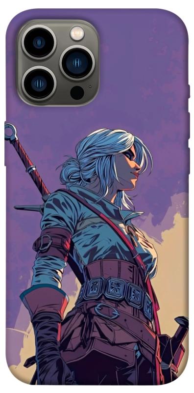 Чохол itsPrint The witcher ciri для Apple iPhone 13 Pro Max (6.7"), ігри, купити оптом з доставкою