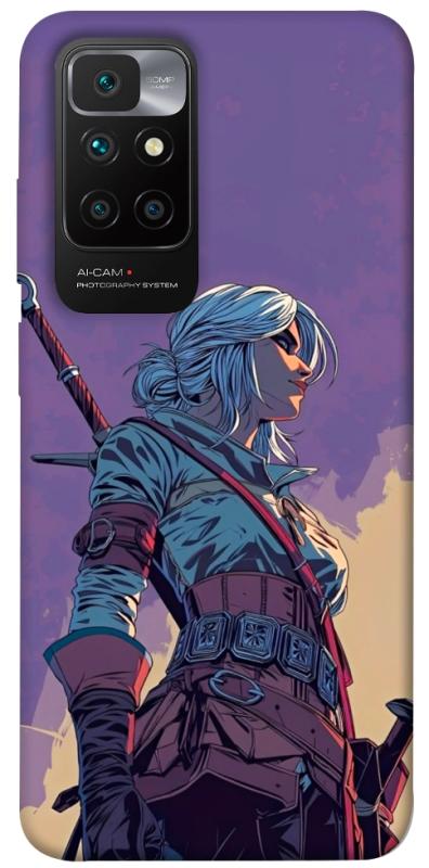 Чохол itsPrint The witcher ciri для Xiaomi Redmi 10, ігри, купити оптом з доставкою