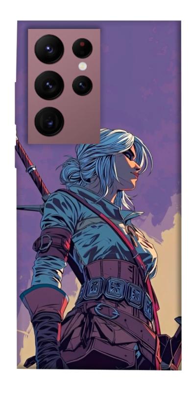 Чехол itsPrint The witcher ciri для Samsung Galaxy S22 Ultra, игры, купить оптом с доставкой