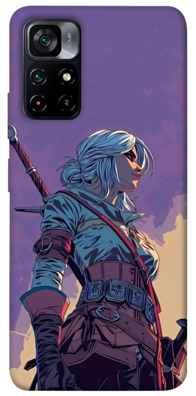 Чохол itsPrint The witcher ciri для Xiaomi Poco M4 Pro 5G, ігри, купити оптом з доставкою