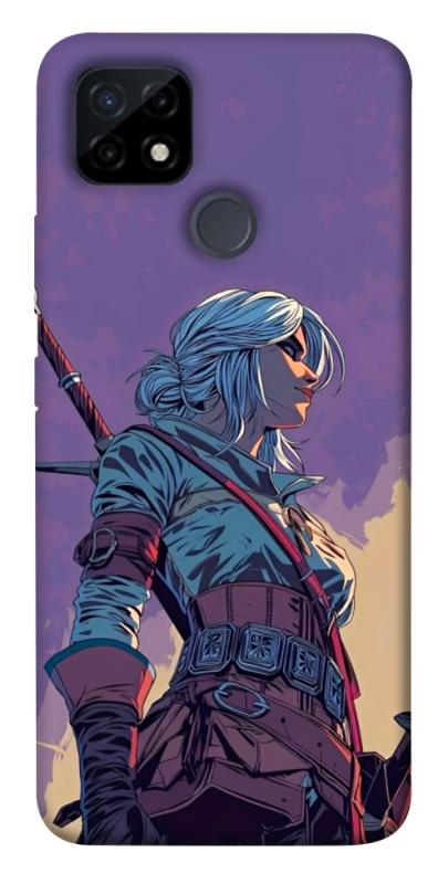 Чохол itsPrint The witcher ciri для Realme C21Y, ігри, купити оптом з доставкою