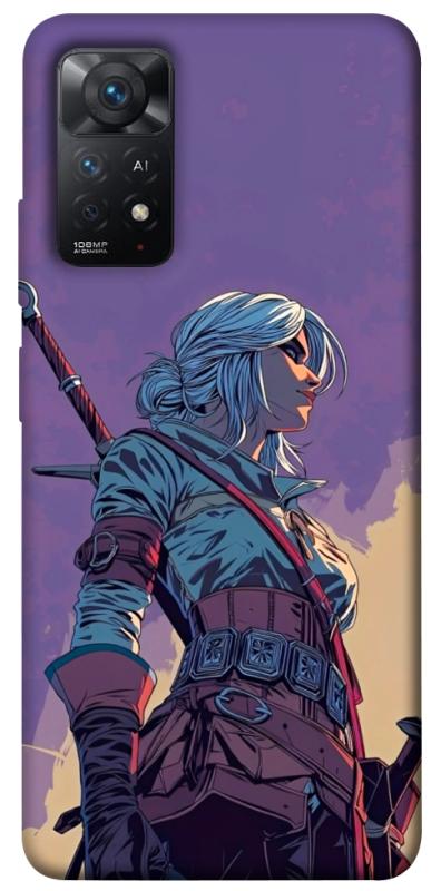 Чохол itsPrint The witcher ciri для Xiaomi Redmi Note 11 Pro 4G/5G, ігри, купити оптом з доставкою