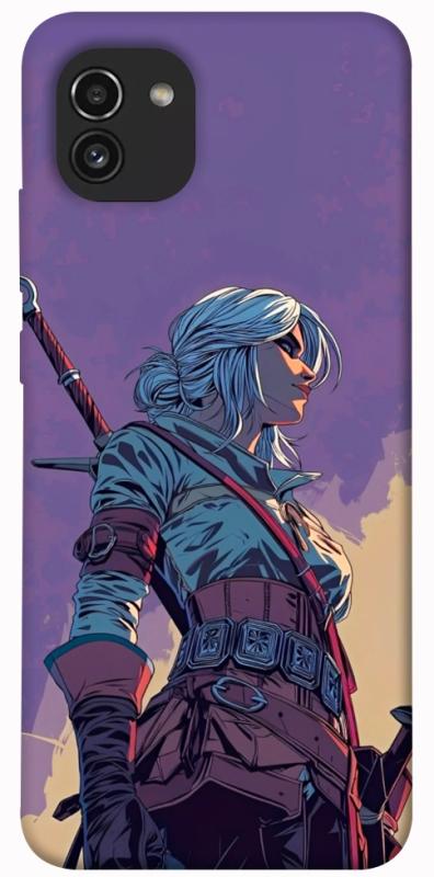 Чохол itsPrint The witcher ciri для Samsung Galaxy A03, ігри, купити оптом з доставкою