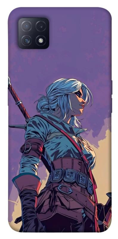 Чохол itsPrint The witcher ciri для Oppo A72 5G / A73 5G, ігри, купити оптом з доставкою