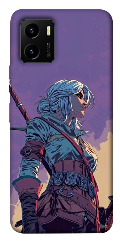 Чехол itsPrint The witcher ciri для Vivo Y15s, игры, купить оптом с доставкой