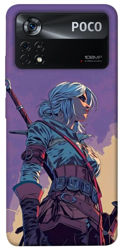 Чехол itsPrint The witcher ciri для Xiaomi Poco X4 Pro 5G, игры, купить оптом с доставкой