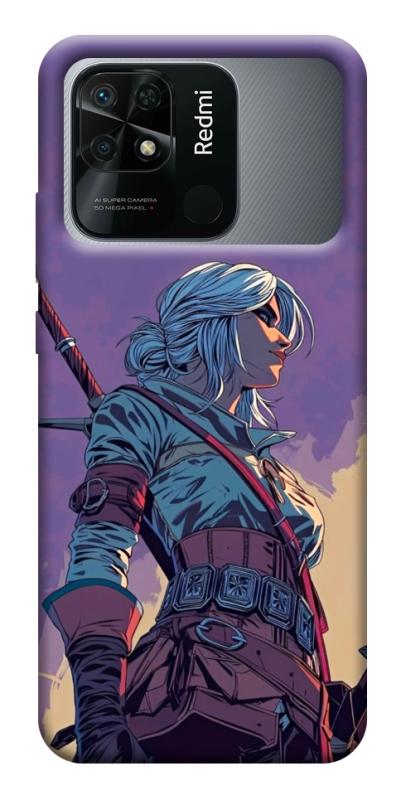Чехол itsPrint The witcher ciri для Xiaomi Redmi 10C, игры, купить оптом с доставкой
