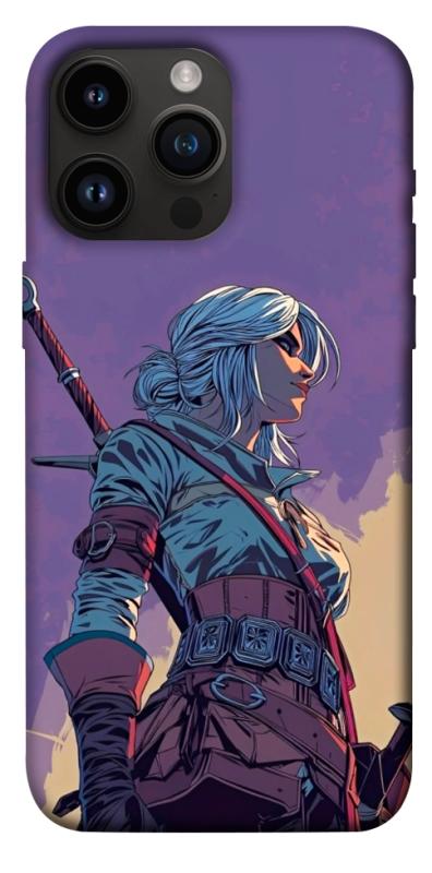 Чохол itsPrint The witcher ciri для Apple iPhone 14 Pro Max (6.7"), ігри, купити оптом з доставкою