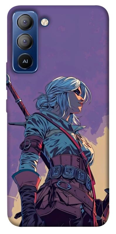 Чохол itsPrint The witcher ciri для TECNO Pop 5 LTE, ігри, купити оптом з доставкою