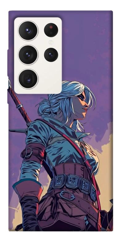 Чехол itsPrint The witcher ciri для Samsung Galaxy S23 Ultra, игры, купить оптом с доставкой