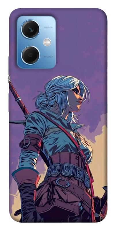 Чохол itsPrint The witcher ciri для Xiaomi Redmi Note 12 5G, ігри, купити оптом з доставкою