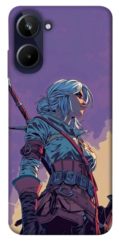 Чохол itsPrint The witcher ciri для Realme 10 4G, ігри, купити оптом з доставкою