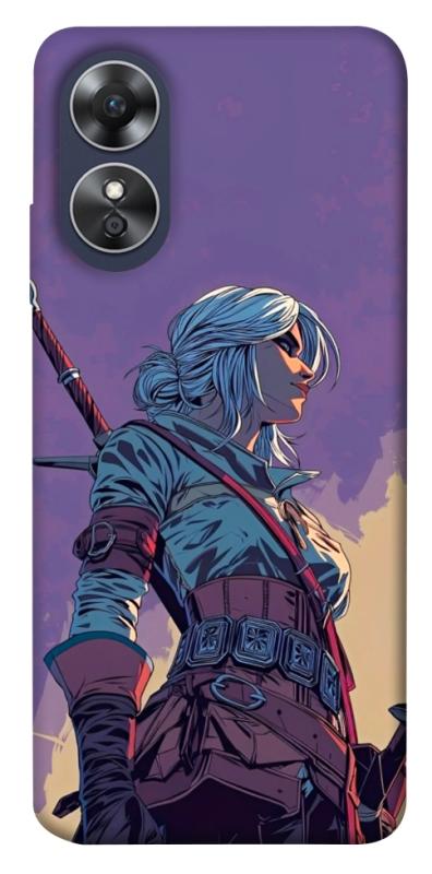 Чохол itsPrint The witcher ciri для Oppo A17, ігри, купити оптом з доставкою