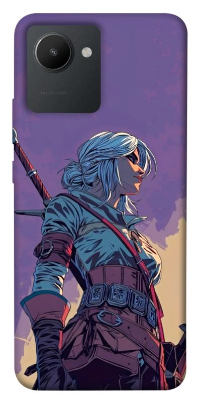 Чохол itsPrint The witcher ciri для Realme C30s, ігри, купити оптом з доставкою