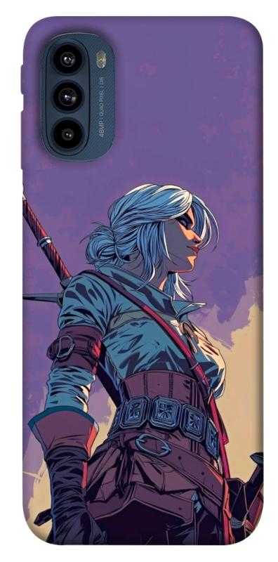 Чехол itsPrint The witcher ciri для Motorola Moto G41, игры, купить оптом с доставкой