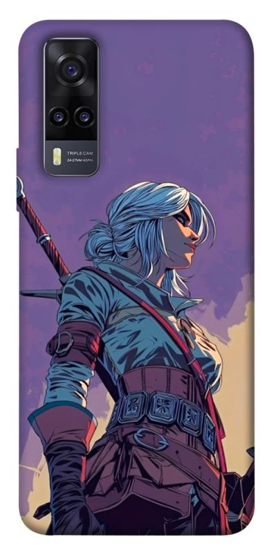 Чехол itsPrint The witcher ciri для Vivo Y31, игры, купить оптом с доставкой
