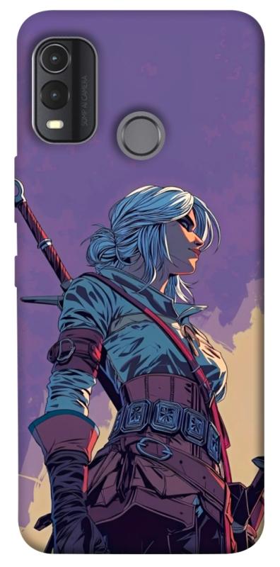 Чохол itsPrint The witcher ciri для Nokia G11 Plus, ігри, купити оптом з доставкою
