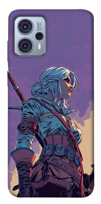 Чохол itsPrint The witcher ciri для Motorola Moto G23, ігри, купити оптом з доставкою