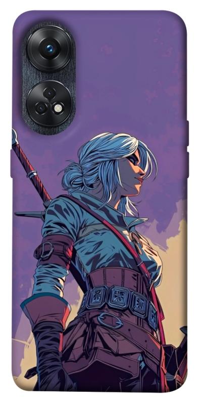 Чохол itsPrint The witcher ciri для Oppo Reno 8 T 4G, ігри, купити оптом з доставкою