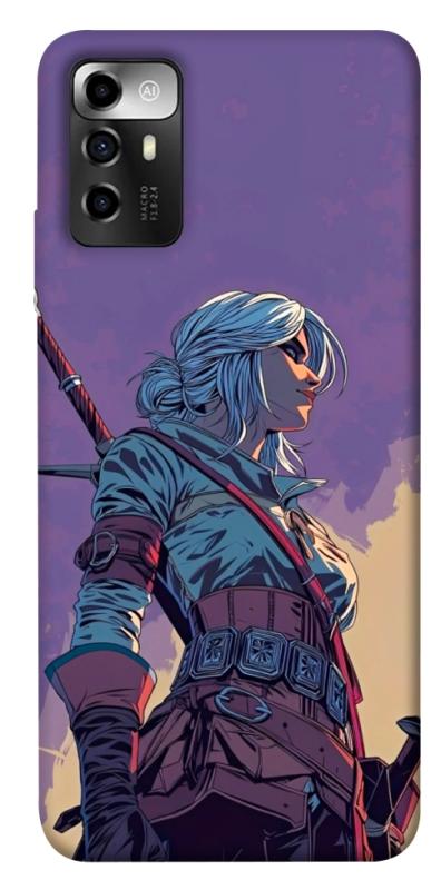 Чохол itsPrint The witcher ciri для ZTE Blade A72, ігри, купити оптом з доставкою