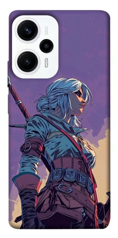 Чохол itsPrint The witcher ciri для Xiaomi Poco F5 / Note 12 Turbo, ігри, купити оптом з доставкою