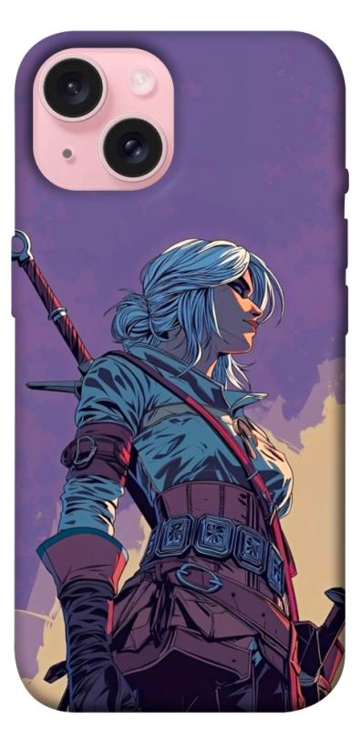Чохол itsPrint The witcher ciri для Apple iPhone 15 (6.1"), ігри, купити оптом з доставкою