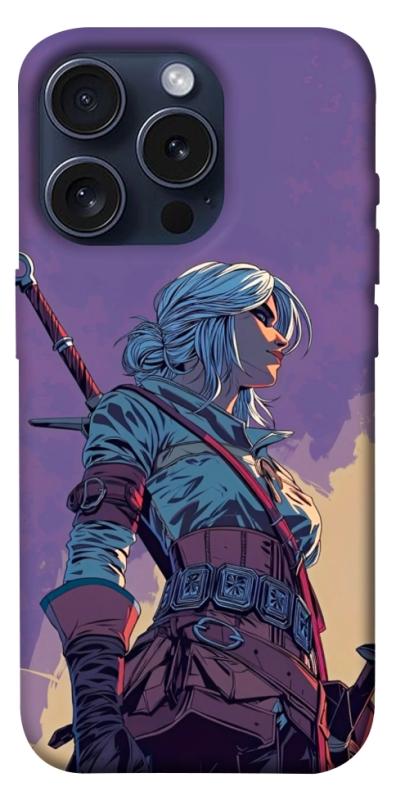 Чохол itsPrint The witcher ciri для Apple iPhone 15 Pro (6.1"), ігри, купити оптом з доставкою