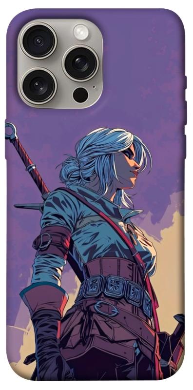 Чохол itsPrint The witcher ciri для Apple iPhone 15 Pro Max (6.7"), ігри, купити оптом з доставкою