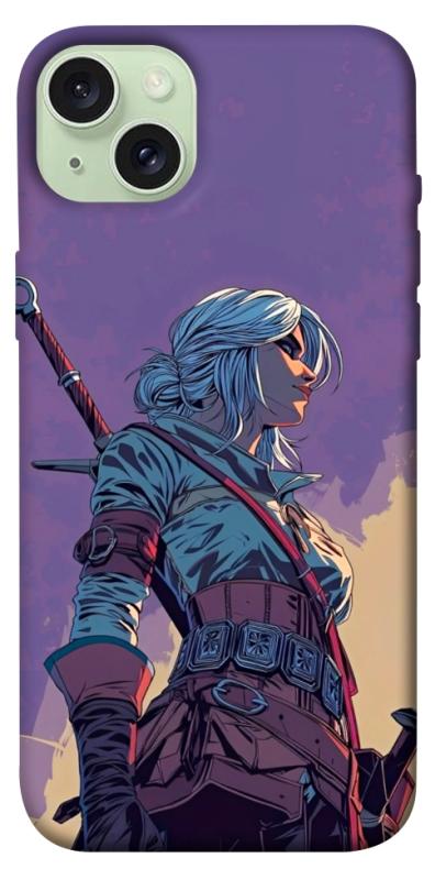 Чохол itsPrint The witcher ciri для Apple iPhone 15 Plus (6.7"), ігри, купити оптом з доставкою