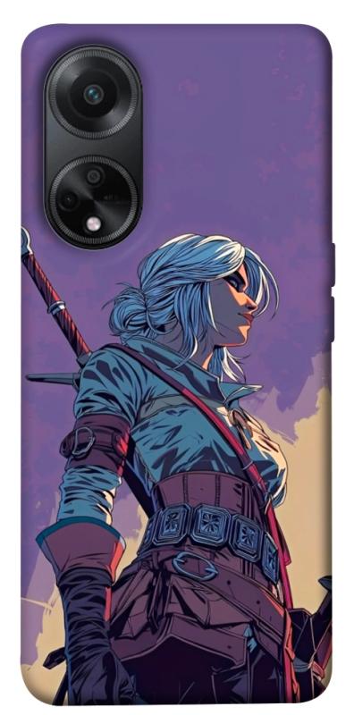 Чохол itsPrint The witcher ciri для Oppo A98, ігри, купити оптом з доставкою